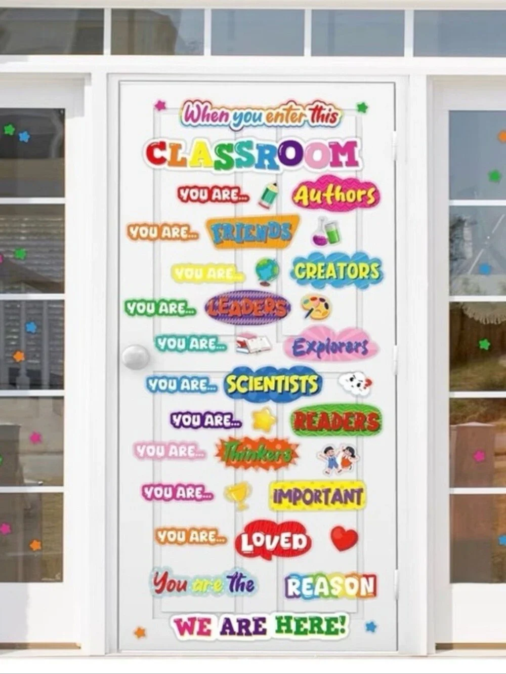 Classroom Door Wall Decals